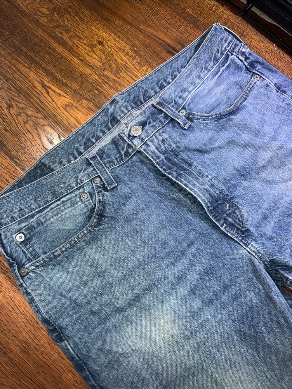 Men's Levi’s 514 Classic Blue Denim Jeans 36x34 - Picture 1 of 6